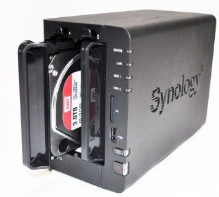 Synology DiskStation 2 Bay 6TB (2 x 3TB) Network Attached Storage (NAS) (DS213 2300) Computers & Accessories