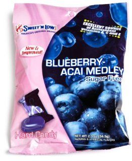 Sweet 'N Low Blueberry Acai Medley Sugar Free, 2.75 Ounce (Pack of 12)  Candy  Grocery & Gourmet Food