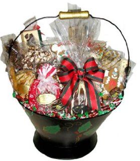 Coal Bucket Decadent Desserts   Christmas Gift Basket  Gourmet Candy Gifts  Grocery & Gourmet Food