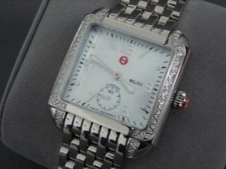 New MICHELE MW15A01A2025 Women's Milou 66 Diamond Watch Michele Watches