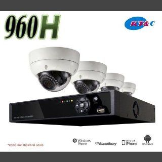 CANTEK NEW 960H TECHNOLOGY (969x480) Security Camera System Premium Resolution, 4 Cameras  Camera And Photography Products  Camera & Photo