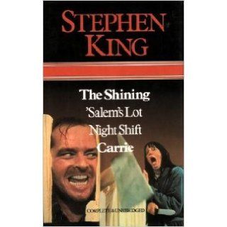 Stephen King The Shining, Salems Lot, Night Shift, Carrie Stephen King 9780905712604 Books