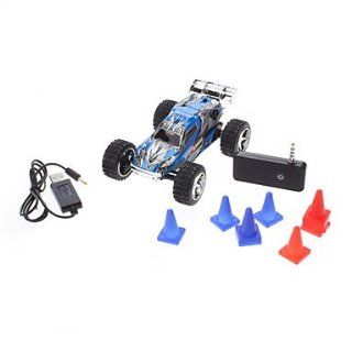 123 2.4G 5 Mode Infrared i Control Racing Car For iPad, iPod touch, and iPhone.(ModelWLtoysL949, Assorted Colors),Red Toys & Games