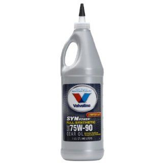Valvoline VV975 SynPower Full Synthetic Gear Oil SAE 75W 90, Pack of Twelve 1 Quart Bottles Automotive