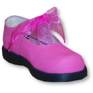 Mulberribush Girls Ribbon Tie Maryjane Shoes SIZE 6 Purple Shoes