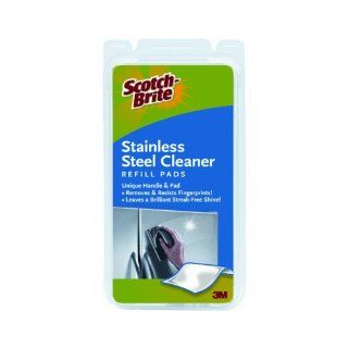 3M 951 SS Scotch Brite Stainless Steel Refill Pad Health & Personal Care