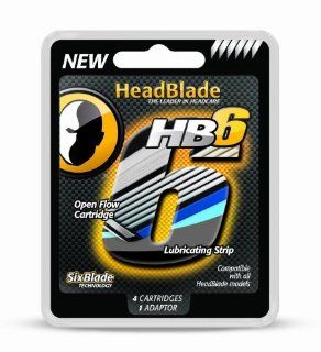 Headblade Replacement Six Blade Kit (pack of 4) Health & Personal Care
