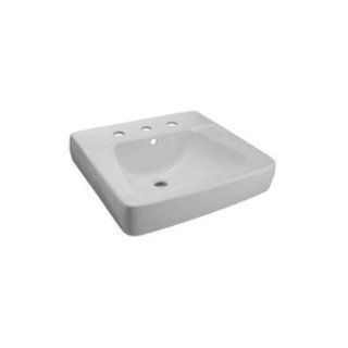 Zurn Z5318 Wall Hung Lavatory, 8" Centers, 20x18 Industrial Lavatory Stall Parts
