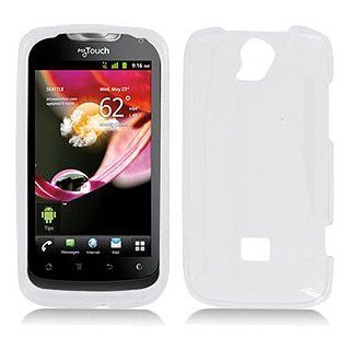New Snap On Hard cover case for Huawei myTouch Q U8730   Transparent Clear Cell Phones & Accessories