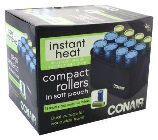 Conair Rollers Instant Heat Ion Shine Hairsetter 12's Rollers (Case of 6)  Hair Rollers  Beauty