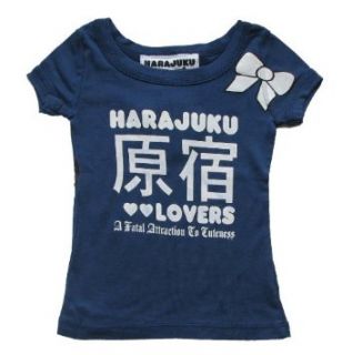 Harajuku Lovers By Gwen Stefani * Planet * Navy Music T Shirt    For Kids * 08 Newest Collection *, 4 Clothing