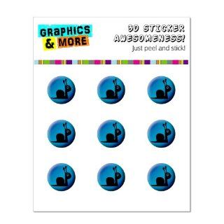 Graphics and More Snails Pace Home Button Stickers Fits Apple iPhone 4/4S/5/5C/5S, iPad, iPod Touch   Non Retail Packaging   Clear Cell Phones & Accessories