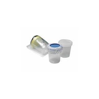 PMM CO 141010 Leakproof Specimen Containers with lids, non sterile, 4.5 OZ 500 Case
