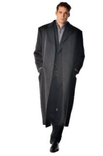 Men's Full Length Overcoat in Pure Cashmere in Portly Size at  Mens Clothing store