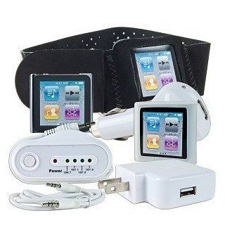 Digital Gadgets DGNINBW SL  Bundle w/7 Piece Mobile Starter Kit & Apple iPod nano 6th Generation 8GB Digital Music Player   Players & Accessories