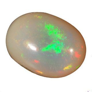 6.14 CT. NICE PLAY OF COLOR NATURAL JELLY OPAL GEMS Jewelry