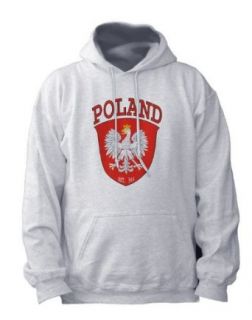 POLAND Shield est. 966   Adult Sweatshirt Hoodie Novelty Athletic Sweatshirts Clothing