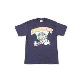 Minor League Baseball   Everett Aquasox T Shirt (Adult Medium)  Sports Related Merchandise  Clothing