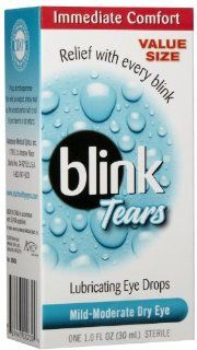 AMO Blink Tears Lubricating Eye Drops 1 oz Health & Personal Care