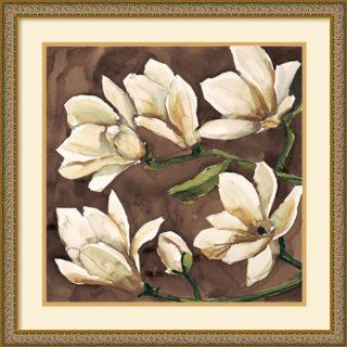 Fiori di magnolia by Giuseppina Tartagni Framed   Artwork