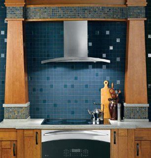 GE PV970NSS Profile 30" Stainless Steel Chimney Style Wall Mount Range Hood Kitchen & Dining