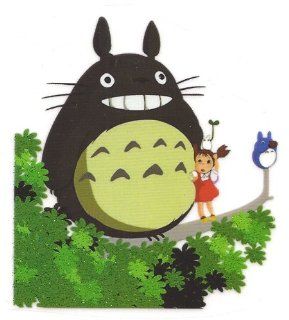 My Neighbor Totoro ~ Tonari no Totoro w Mei Satsuki on Tree Heat Iron On Transfer for T Shirt  Other Products  