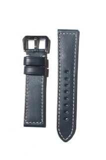 PANERAI Style 24mm Blue Watchband with Heavy Original Design S/S Buckle Watches