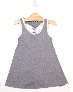 Knotted beach dress P 1153 511136 Heather grey L/10  Baby