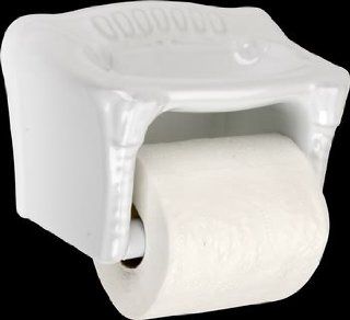 Toilet Paper Holder White Ceramic, Toilet Tissue Holder  13502   Ceramic Recessed Toilet Paper Holder