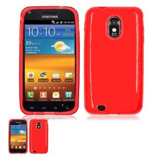 Samsung Galaxy S II Epic 4G D710 Red Crystal Skin Case Cell Phones & Accessories