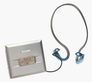 Aiwa AMHX30 Portable Minidisc with headphones & remote  Players & Accessories