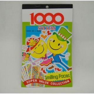 1000 Pc Smiling Faces Stickers (36 Pieces) Toys & Games
