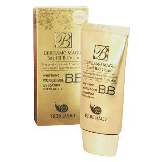 Bergamo Magic Snail BB Cream SPF50PA+++ 50ml.  Facial Treatment Products  Beauty