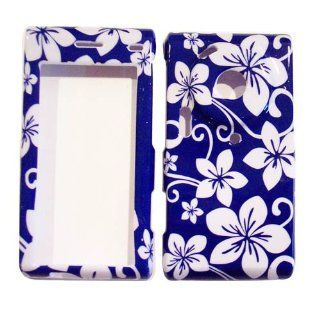 Hard Plastic Snap on Cover Fits Samsung T929 Memoir Blue Hawaii T Mobile Cell Phones & Accessories