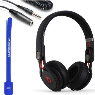 Beats by Dr. Dre Mixr   High Performance Professional Headphones (Black) w/ Extension Cable & Cable Tie Electronics