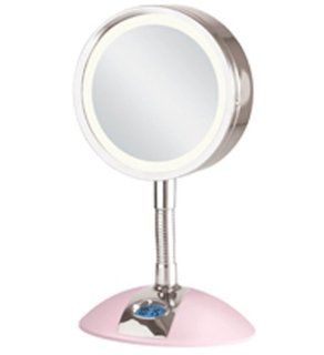 Revlon RV983 Perfect Touch Lighted Clock Mirror  Personal Mirrors  Beauty