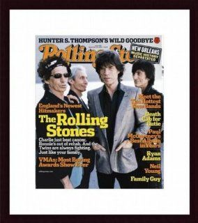 Barewalls Rolling Stone Volume 983 Cover of The Rolling Stone   Framed Prints