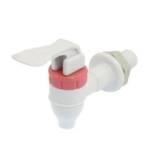 Water Dispenser Parts White Plastic Push Lever Faucet Tap    