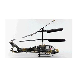 Mini Micro 1822C RC Radio Remote Control Comanche Military 3D Helicopter   3 Channel Controller Toys & Games