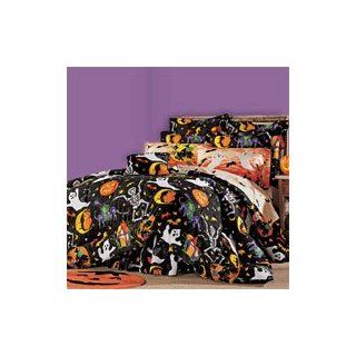 Halloween   Trick or Treat   9pc BED IN A BAG   King Size Bedding Set  