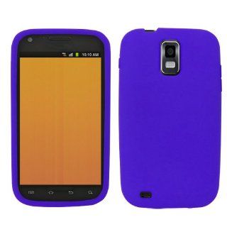 Samsung SGH T989 (Galaxy S II) Gel Skin Case   Blue Cell Phones & Accessories