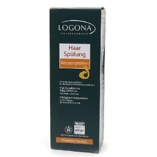 Logona Hair Conditioner, Wheat Protein 6.8 fl oz (200 ml) Health & Personal Care