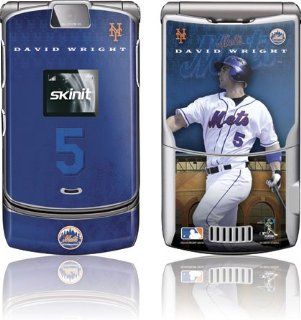 MLB   Player Action Shots   David Wright   New York Mets   Motorola RAZR V3   Skinit Skin Electronics