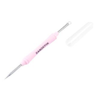 Pink Handle Detachable Blemish Blackhead Pimple Acne Needle Extractor Remover  Therapeutic Skin Care Products  Beauty