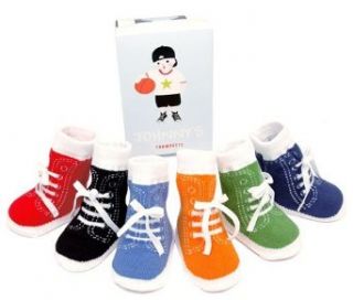 Trumpette Johnny's Baby Boy Socks  Assorted Colors 6 Pairs Clothing