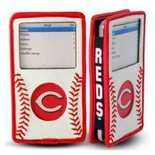 Cincinnati Reds Leather Ipod Video Cover Case Sports & Outdoors