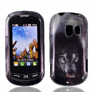 Verizon LG Extravert Accessory   Night Wolf / Werewolf Designer Protective Hard Case Cover + Exclusive MyDroid Magnet Cell Phones & Accessories