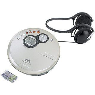 Sony CD Walkman D FJ405   CD player / radio   champagne silver  Personal Cd Players  Electronics