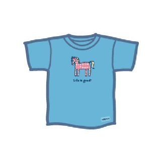 Horse Of Different Color S/s Tee Shirt   Toddlers   XXS   BLUE JEANS  Athletic Shirts  Sports & Outdoors
