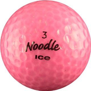 AAA Maxfli Noodle Ice Color Crystal used golf balls  Standard Golf Balls  Sports & Outdoors